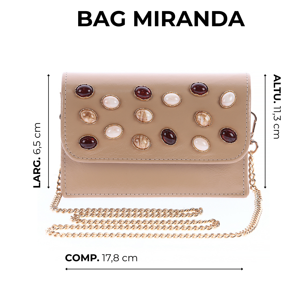 Bolsa Feminina em couro Miranda - Imagem 2