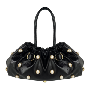Bolsa Feminina preta em couro Suri 6x 99,98