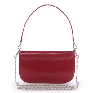 Bolsa Feminina em Couro Zoe Vermelha