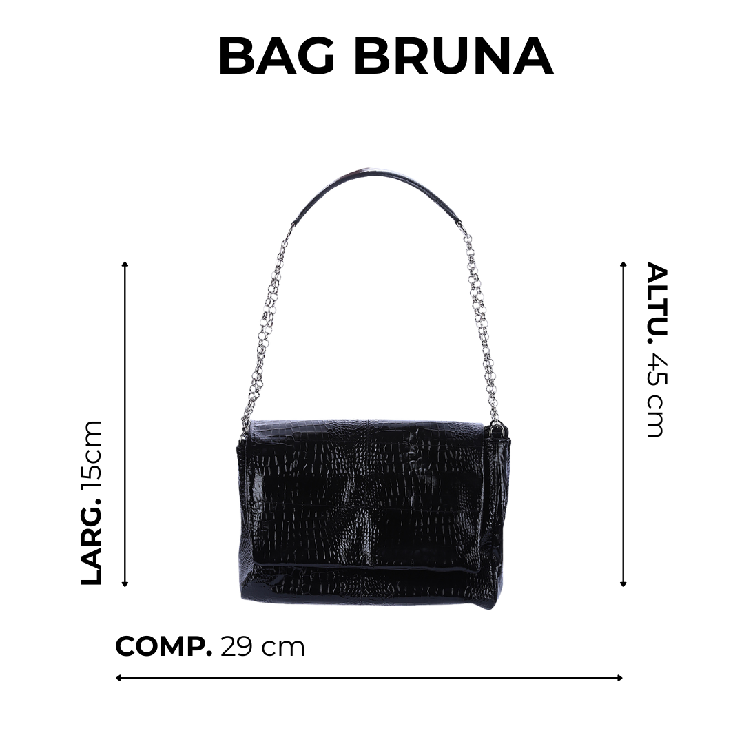 Bolsa Feminina em couro Bruna - Imagem 2
