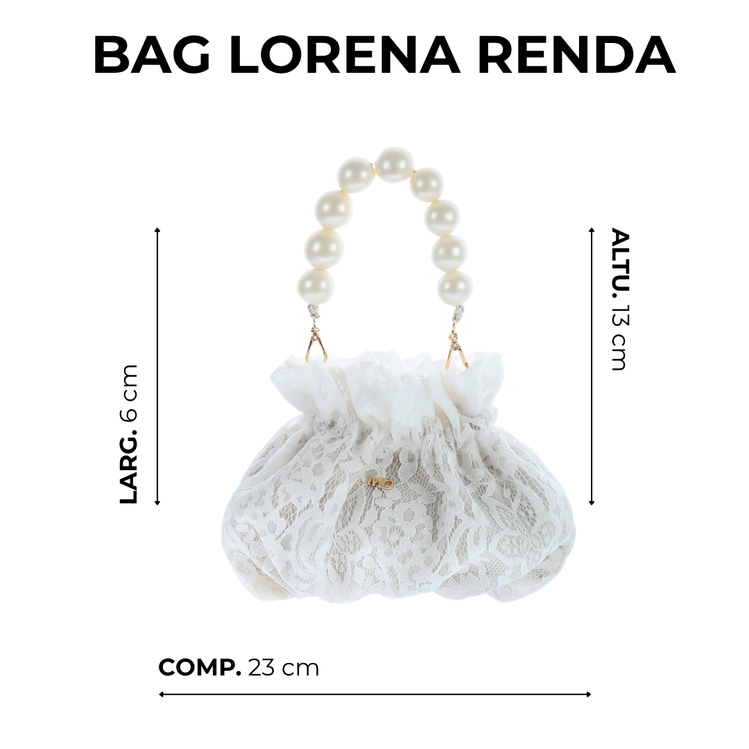 Bolsa Feminina em Renda Lorena - Imagem 2